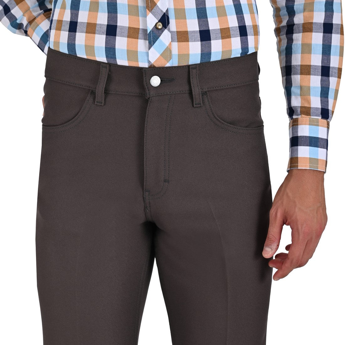 Pantalón Vaquero Yale Regular Fit 1383 Gris Oxford