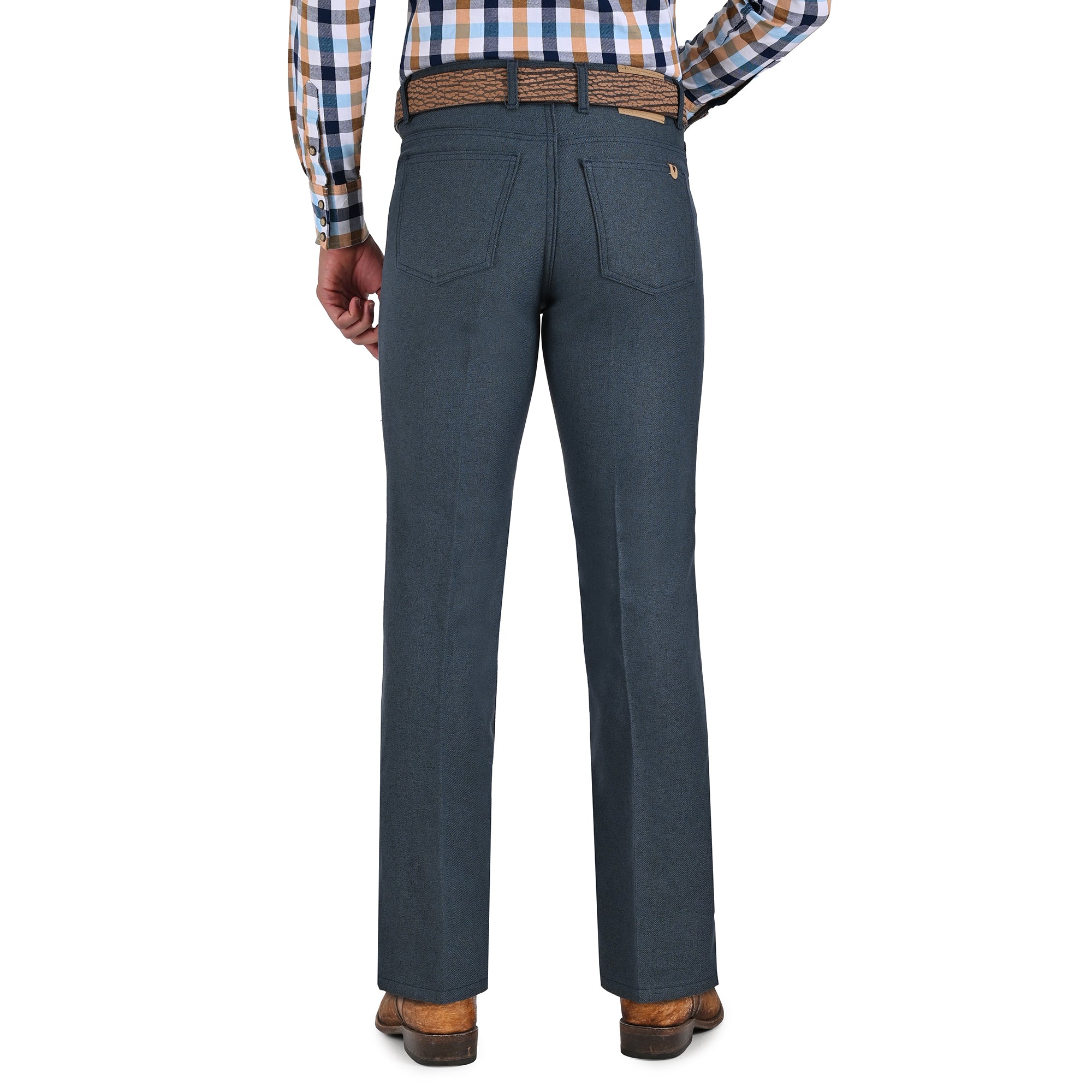 Pantalón Vaquero Yale Regular Fit 1383 Azul Petroleo