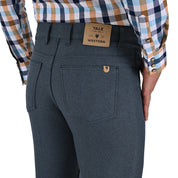 Pantalón Vaquero Yale Regular Fit 1383 Azul Petroleo