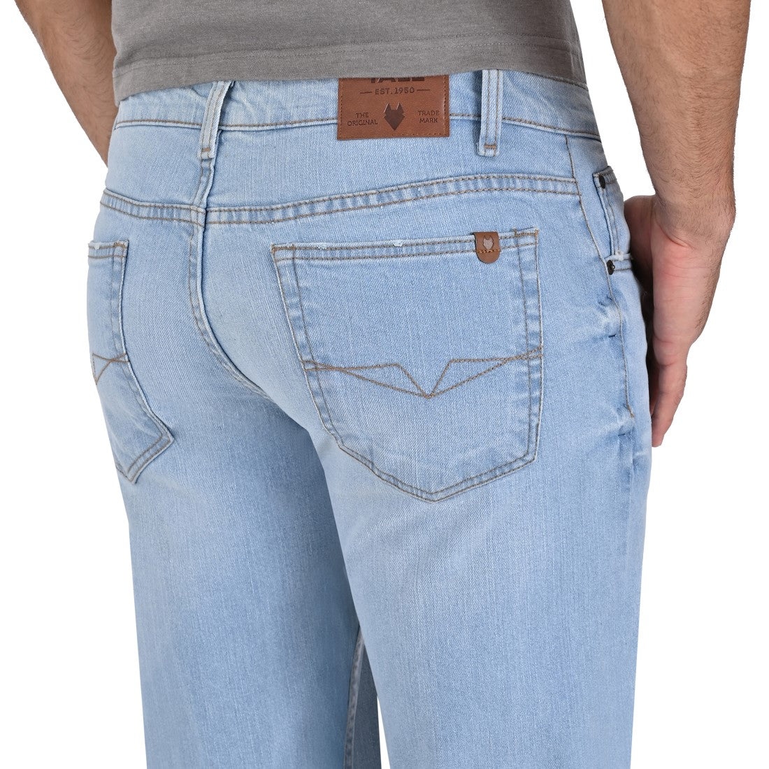 Pantalón Vaquero Yale Slim Fit Sin Pinzas B384.