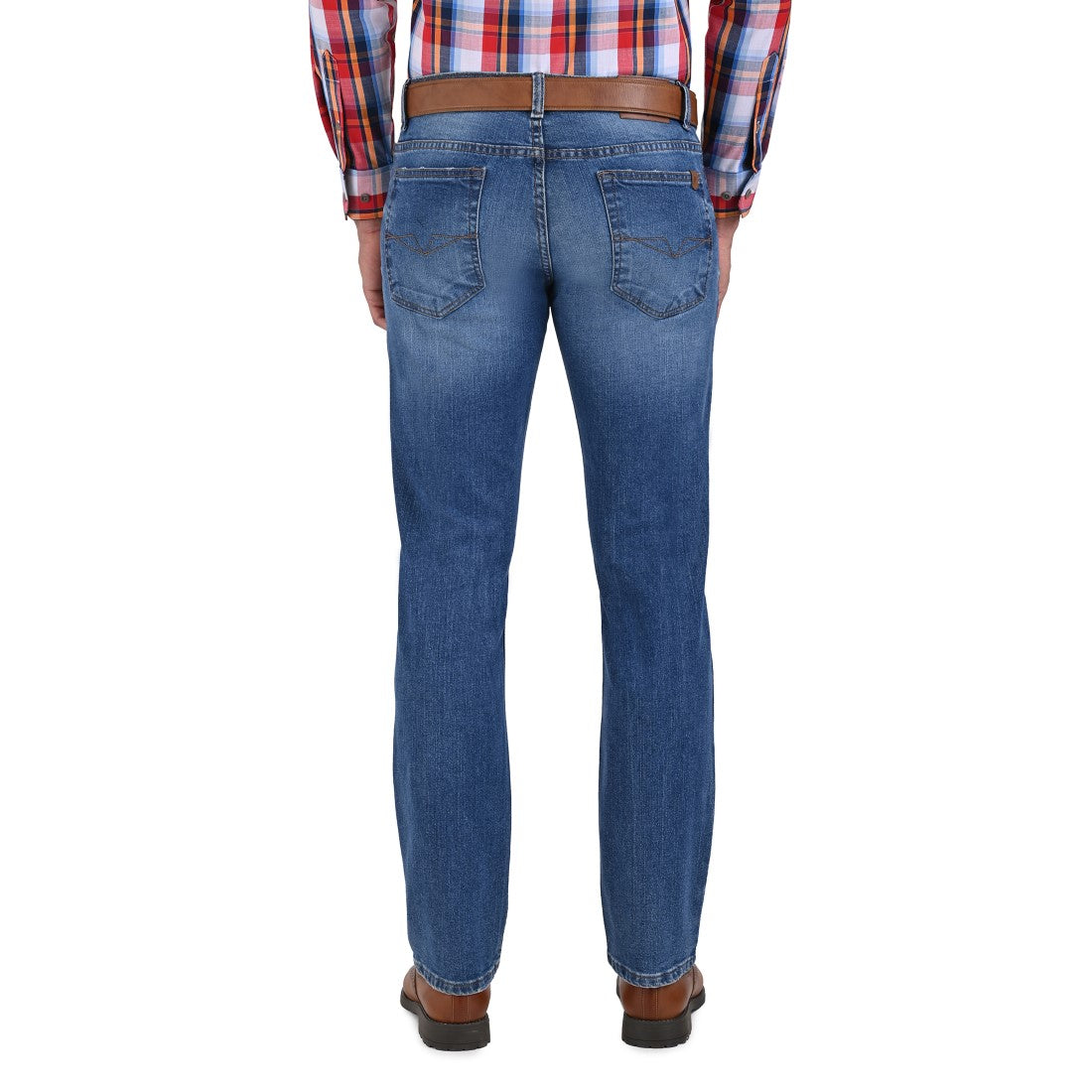 Pantalón Vaquero Yale Slim Fit Sin Pinzas B384.