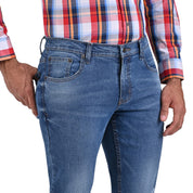 Pantalón Vaquero Yale Slim Fit Sin Pinzas B384.