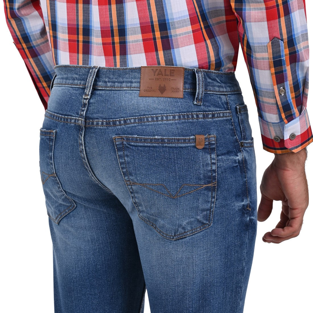 Pantalón Vaquero Yale Slim Fit Sin Pinzas B384.