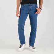 Jeans Yale Slim Fit B384 Azul Petroleo