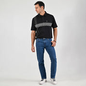 Jeans Yale Slim Fit B384 Azul Petroleo
