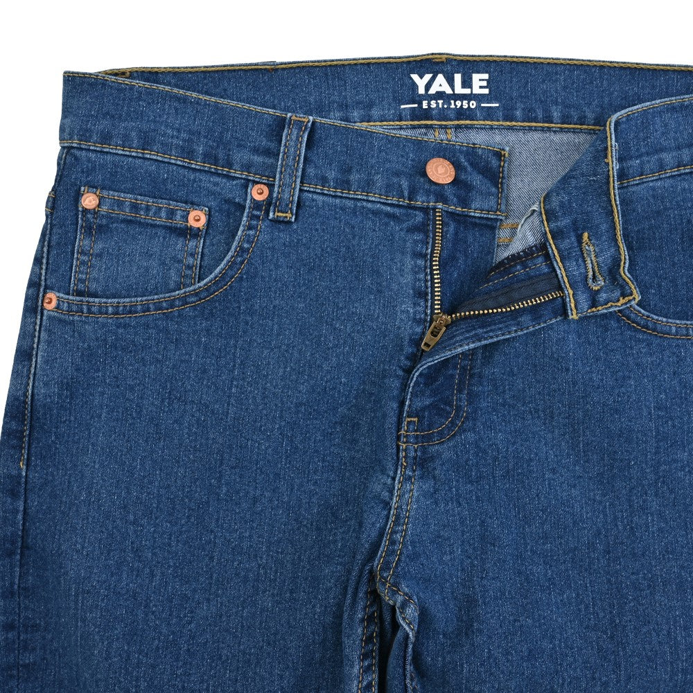 Jeans Yale Slim Fit B384 Azul Petroleo