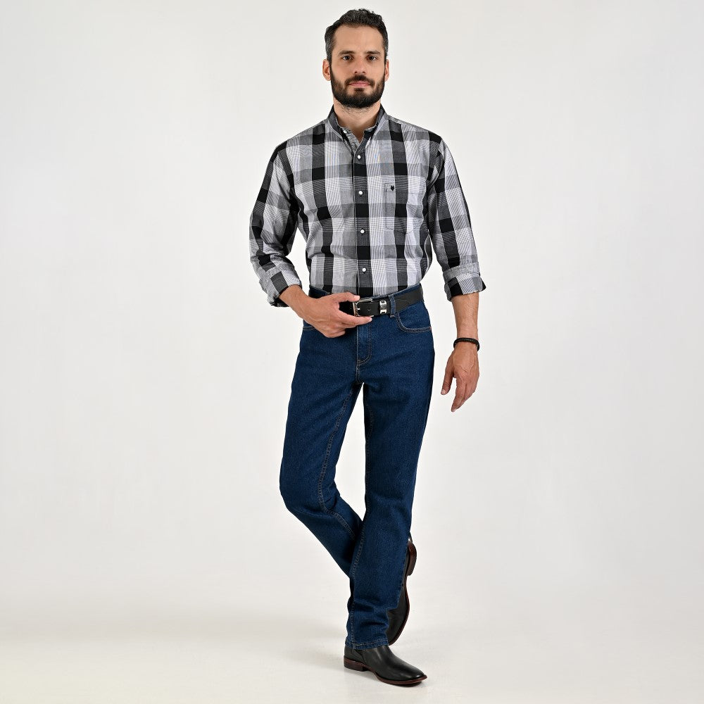 Jeans Yale Slim Fit B384 Azul Zafiro