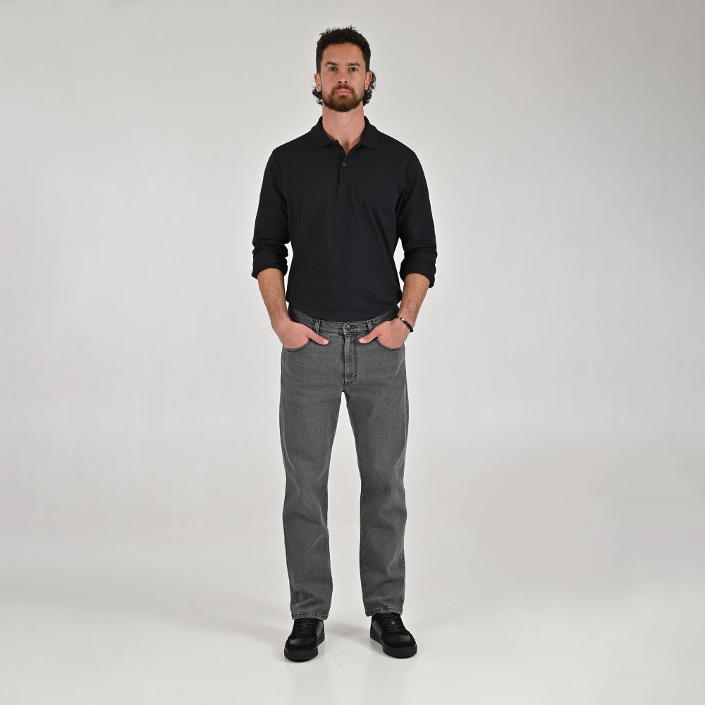 Jeans Yale Regular Fit 8267 Gris Oxford