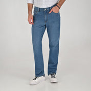 Jeans Yale Regular Fit 8268 Azul Petróleo