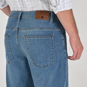 Jeans Yale Regular Fit 8268 Azul Petróleo