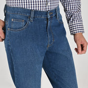Jeans Yale Regular Fit 8268 Azul Zafiro