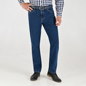 Jeans Yale Regular Fit 8288 Azul Petróleo