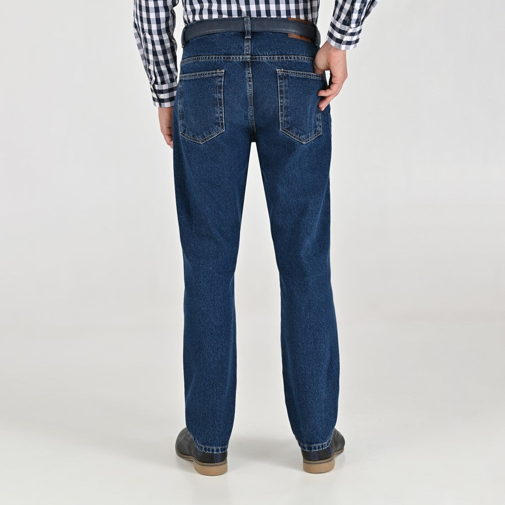 Jeans Yale Regular Fit 8288 Azul Petróleo