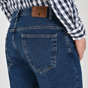 Jeans Yale Regular Fit 8288 Azul Petróleo