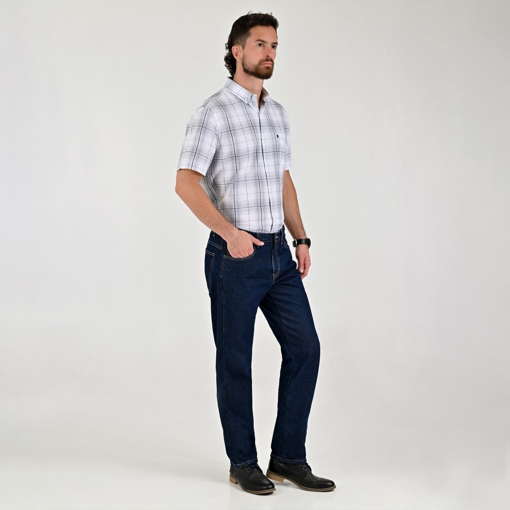 Jeans Yale Regular Fit 8288 Azul Marino