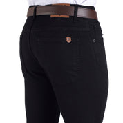 Pantalón de Mezclilla Yale Regular Fit 0819 Negro