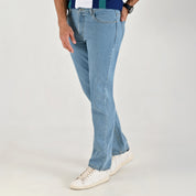 Pantalón de Mezclilla Yale Regular Fit 2030 Azul Claro