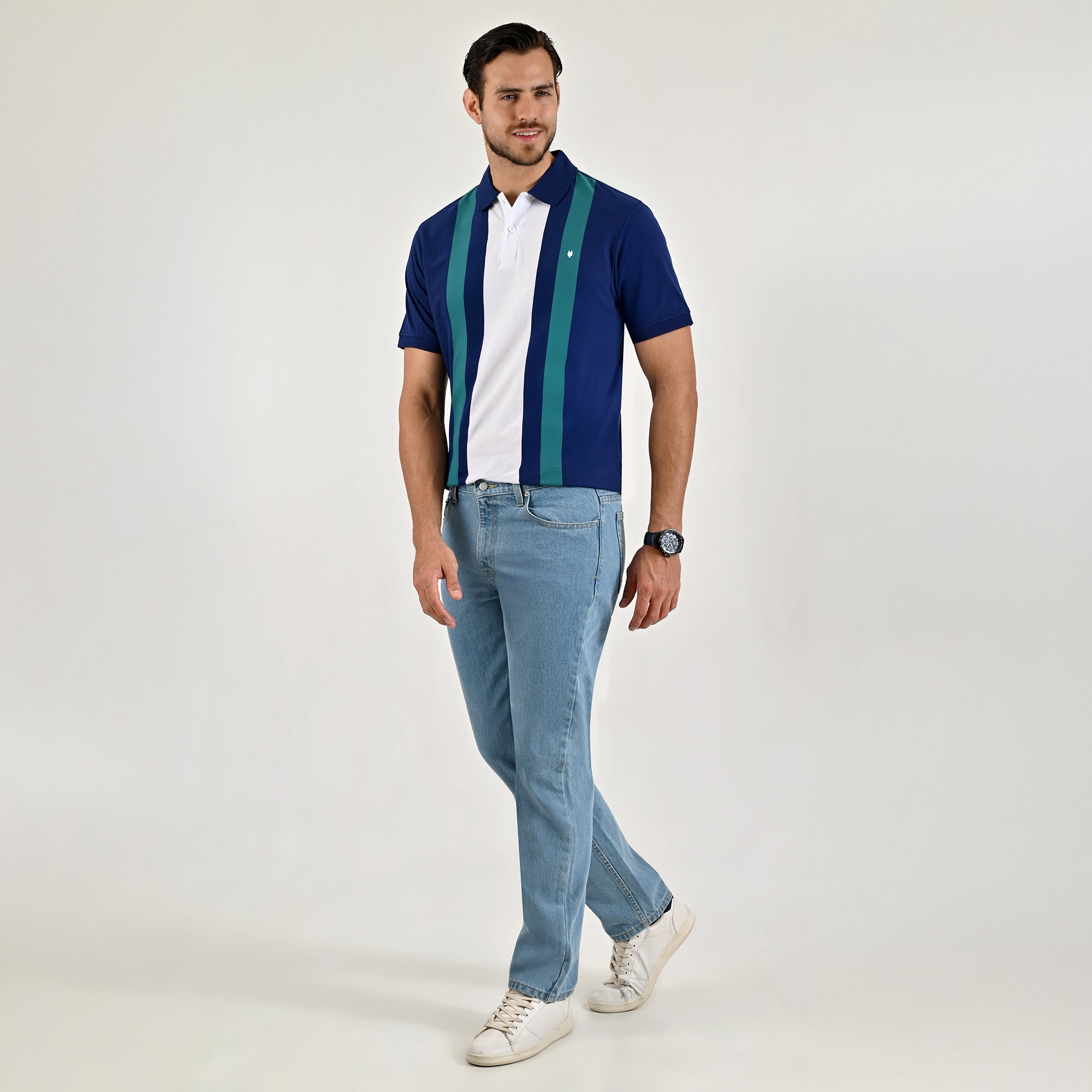 Pantalón de Mezclilla Yale Regular Fit 2030 Azul Claro