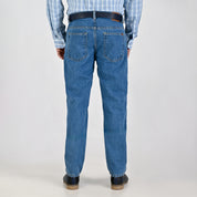 Pantalón de Mezclilla Yale Regular Fit 2030 Azul Rey