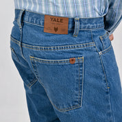 Pantalón de Mezclilla Yale Regular Fit 2030 Azul Rey