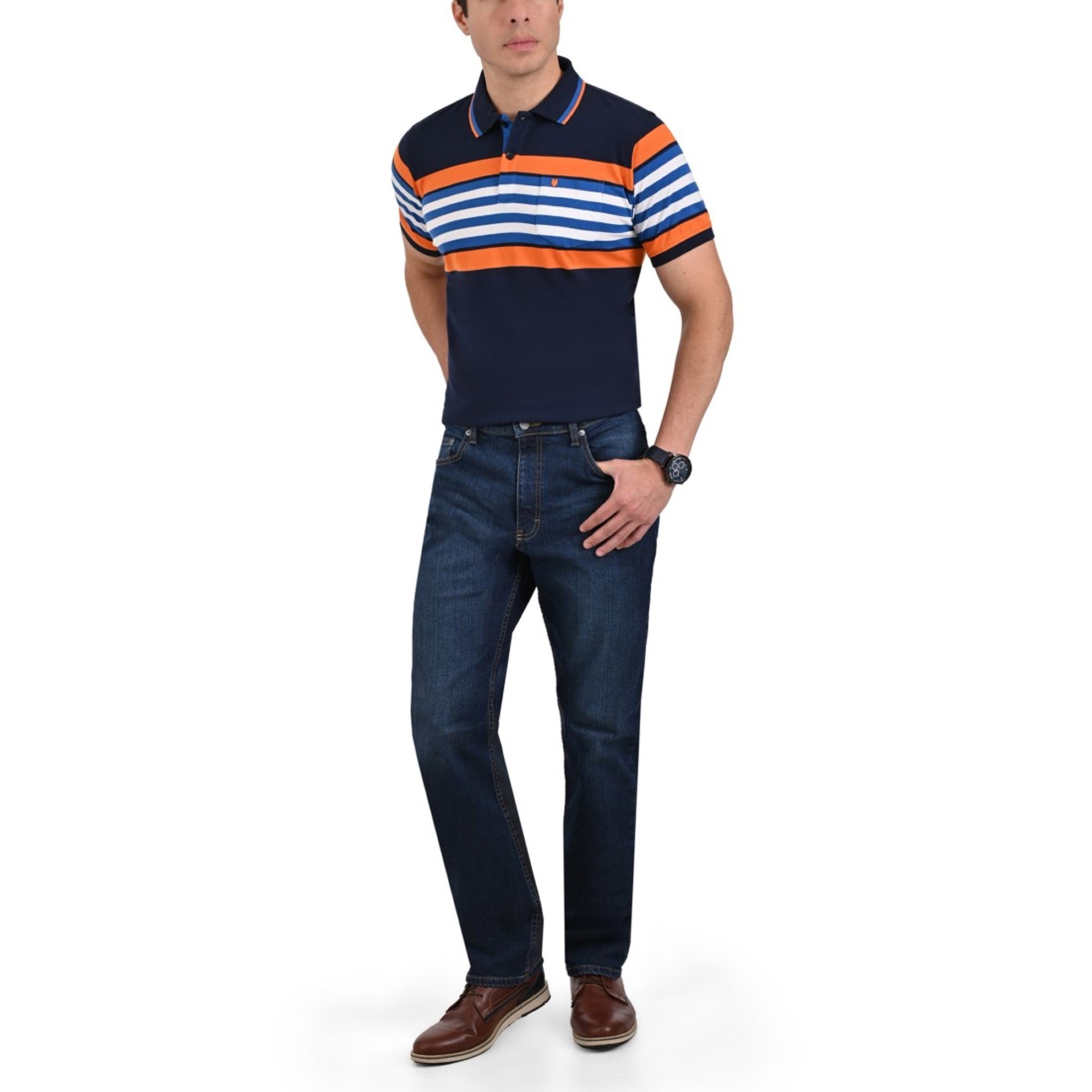 Jeans  Yale Regular Fit A309 Azul Rey