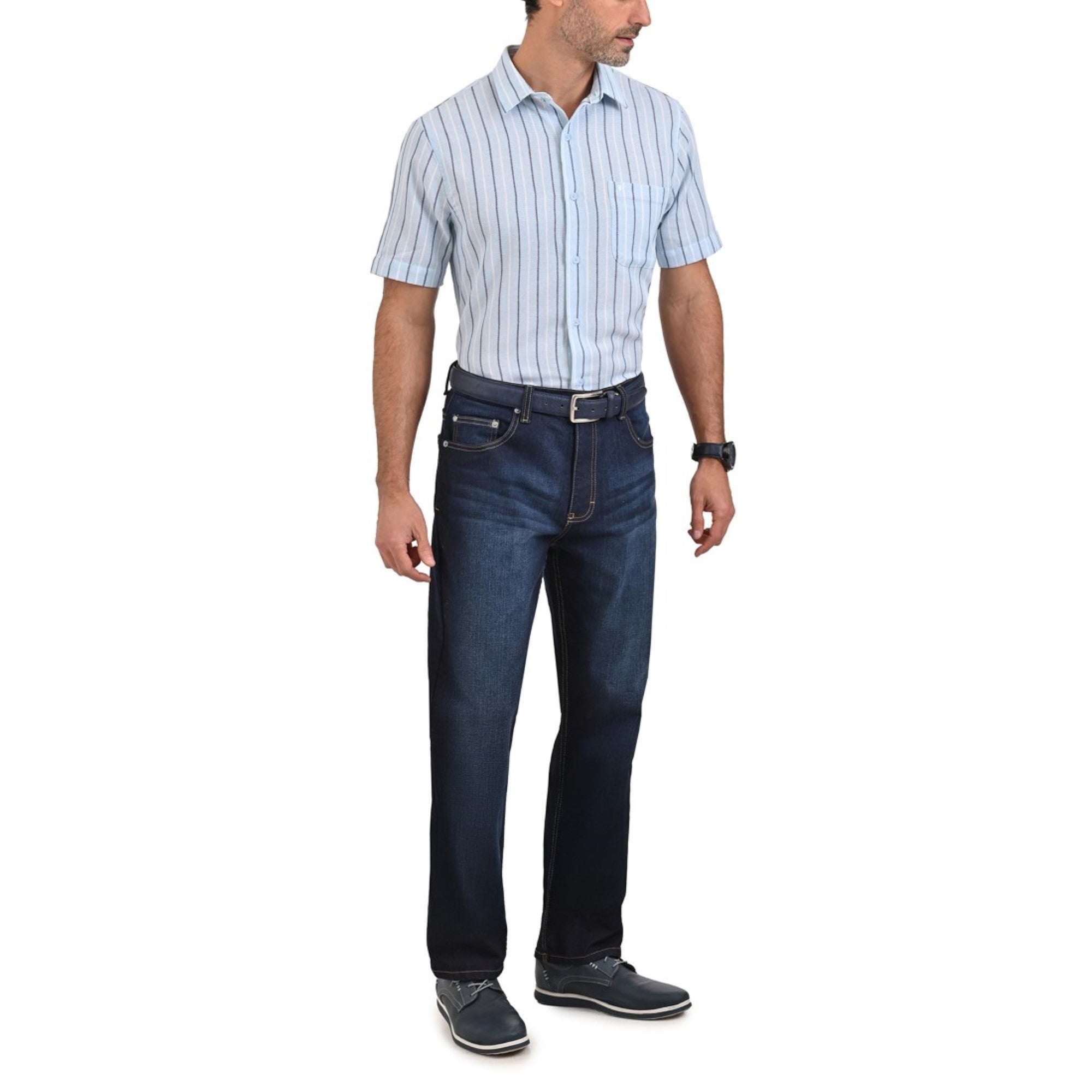 Jeans  Yale Regular Fit A309 Azul Marino