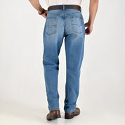Jeans Yale Regular Fit 2944 Azul Petroleo