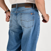 Jeans Yale Regular Fit 2944 Azul Petroleo