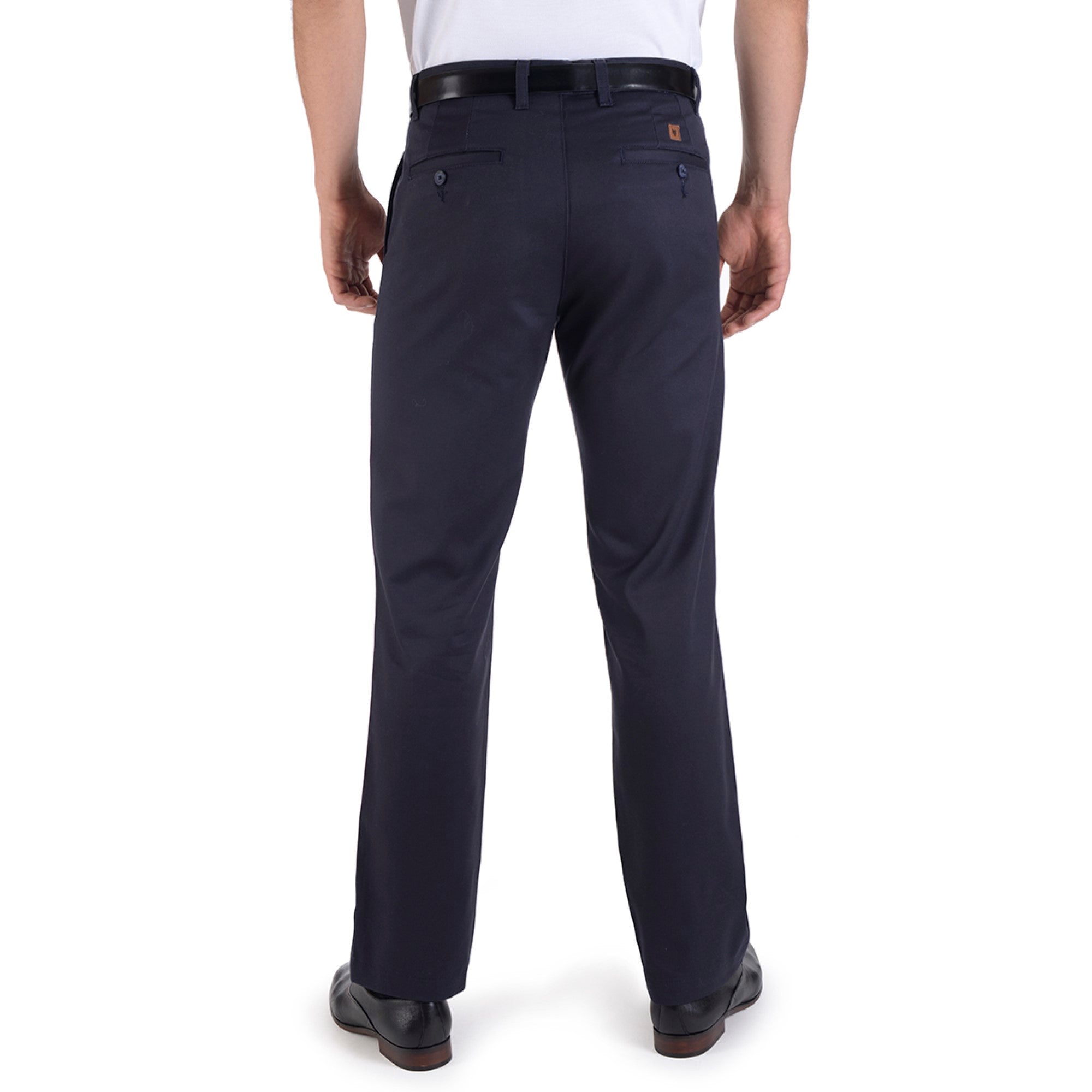 Pantalón Casual Yale Sin Pinzas Regular Fit Nanotex 0726