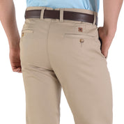 Pantalón Casual Yale Sin Pinzas Regular Fit Nanotex 0726