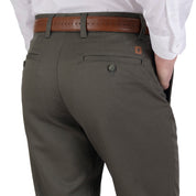 Pantalón Casual Yale Sin Pinzas Regular Fit Nanotex 0726
