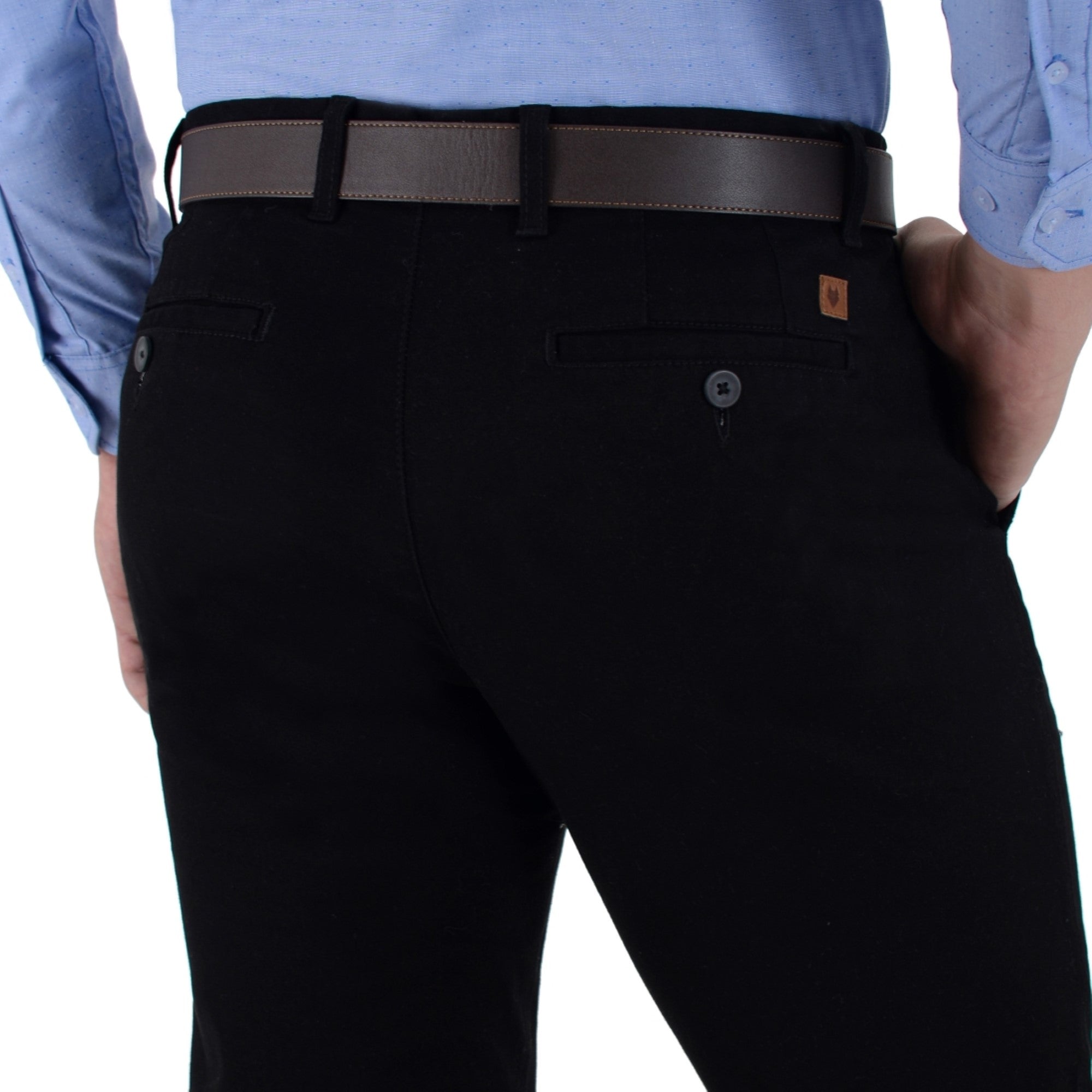 Pantalón Casual Yale Regular Fit 0995 Negro