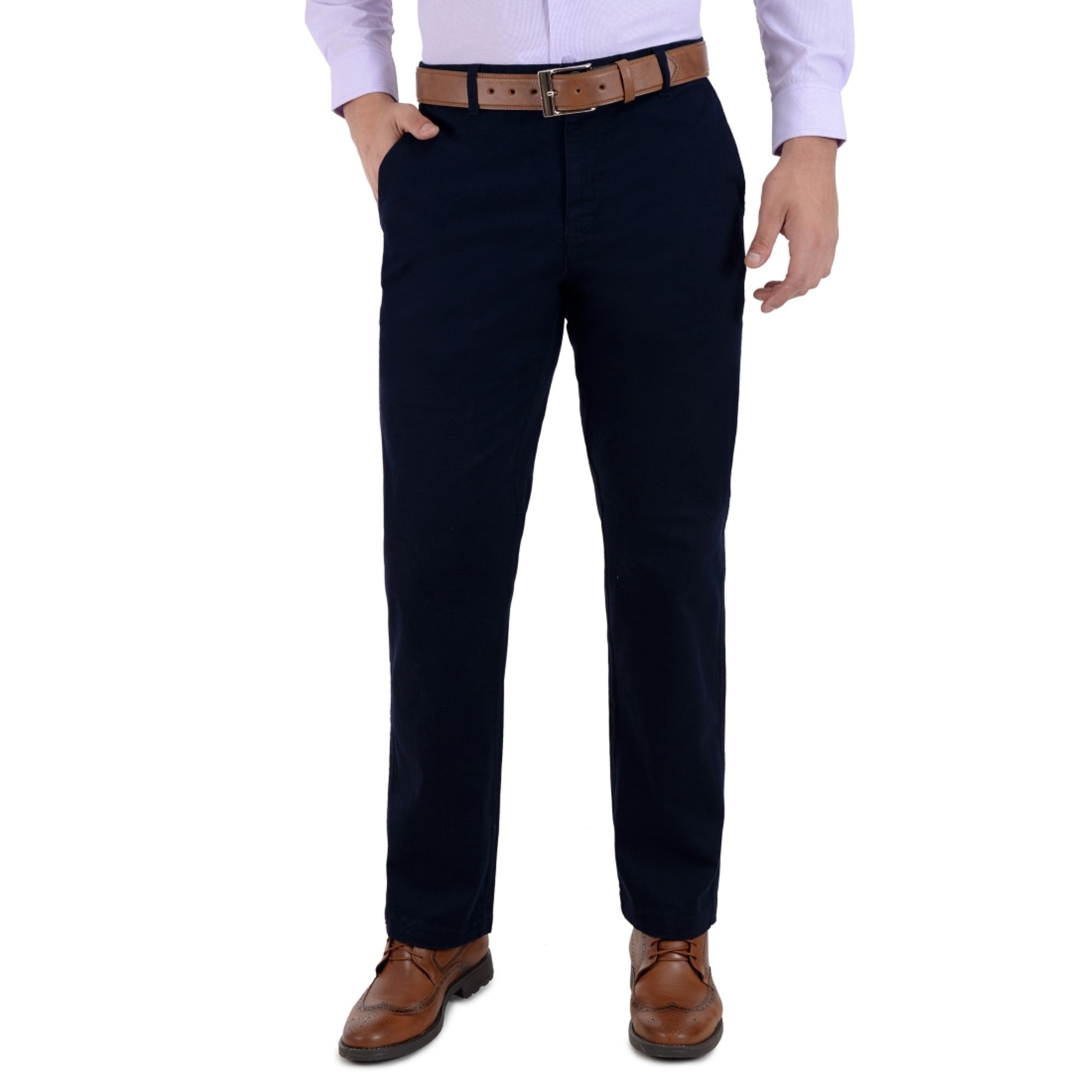 Pantalón Casual Yale sin Pinzas Regular Fit 0995