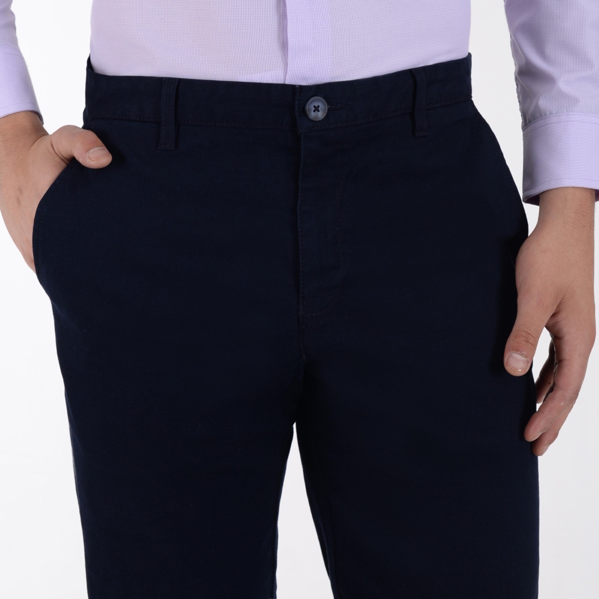 Pantalón Casual Yale sin Pinzas Regular Fit 0995