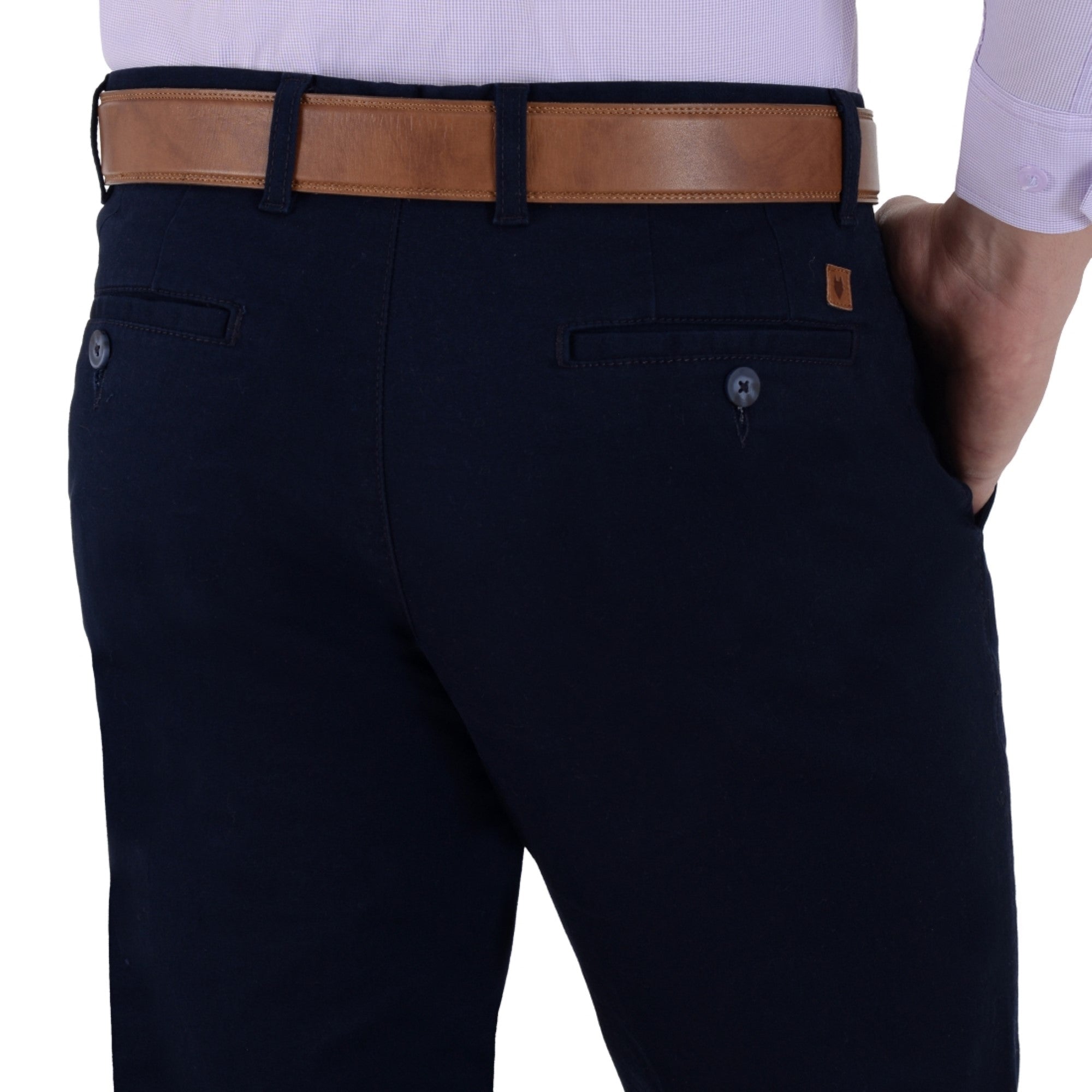 Pantalón Casual Yale sin Pinzas Regular Fit 0995