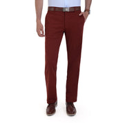 Pantalón Casual Yale Regular Fit 0995 Rojo Tinto