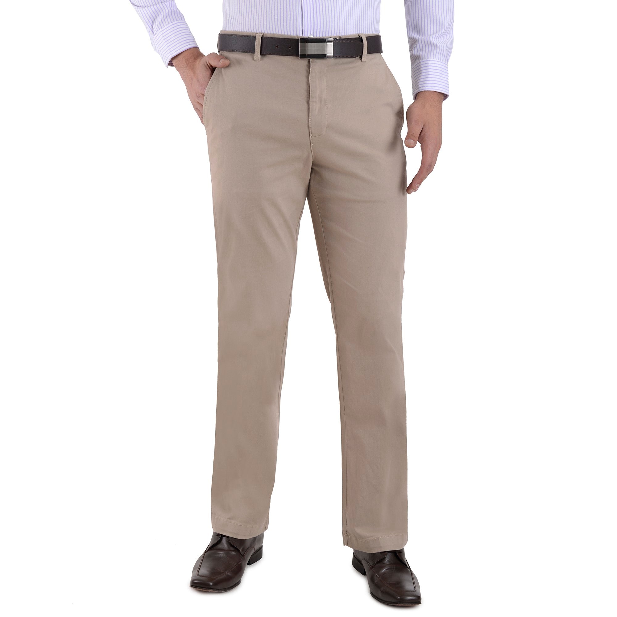 Pantalón Casual Yale sin Pinzas Regular Fit 0995