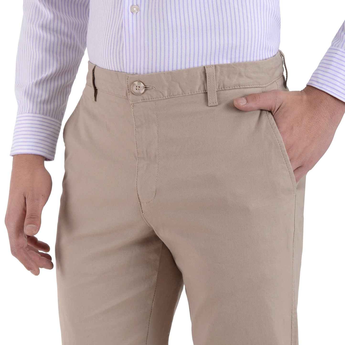 Pantalón Casual Yale sin Pinzas Regular Fit 0995