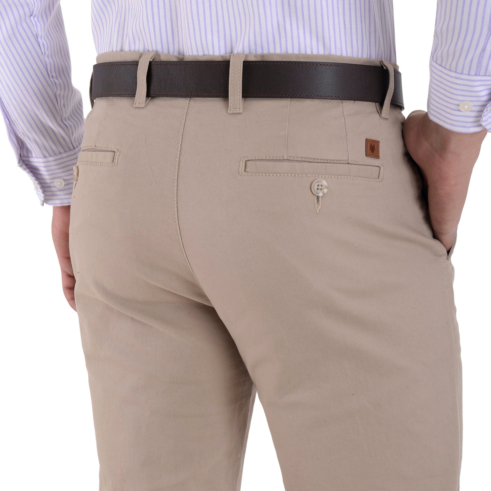 Pantalón Casual Yale sin Pinzas Regular Fit 0995