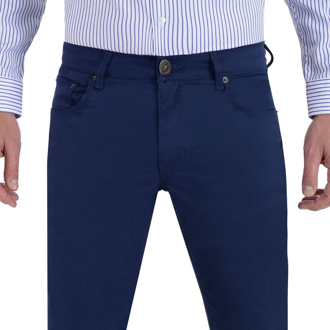 Pantalón Vaquero Yale Slim Fit Sin Pinzas 0937.