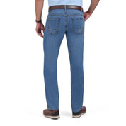 Jeans  Yale Slim Fit A091 Azul Petroleo