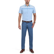 Jeans  Yale Slim Fit A091 Azul Petroleo