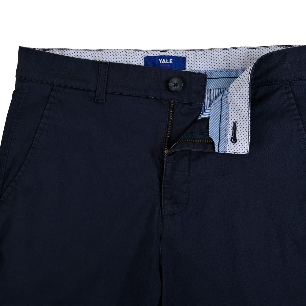 Pantalón Casual Yale Slim Fit 8244 Marino Entintado