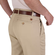 Pantalón Casual Yale Con Pinzas Regular Fit Nanotex 0726