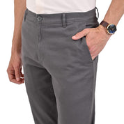 Pantalón Casual Yale Regular Fit 0892 Gris