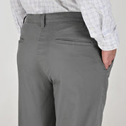 Pantalón Casual Yale Regular Fit 8244 Gris Medio