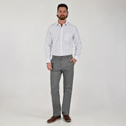 Pantalón Casual Yale Regular Fit 8244 Gris Medio