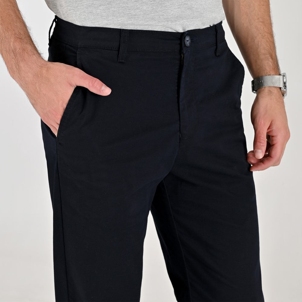 Pantalón Casual Yale Regular Fit 8244 Azul Marino