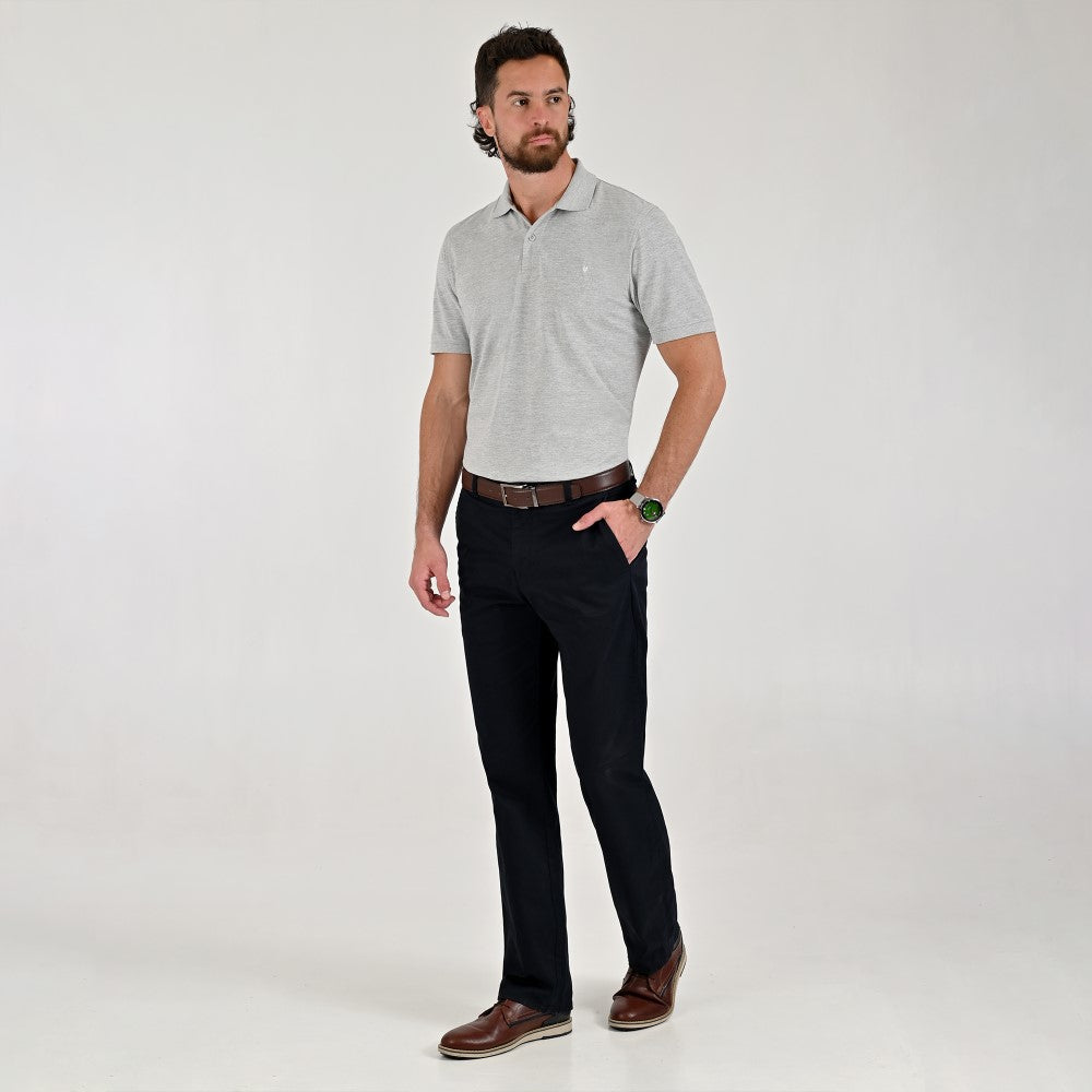 Pantalón Casual Yale Regular Fit 8244 Azul Marino