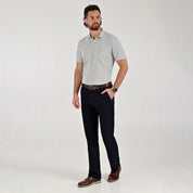 Pantalón Casual Yale Regular Fit 8244 Azul Marino